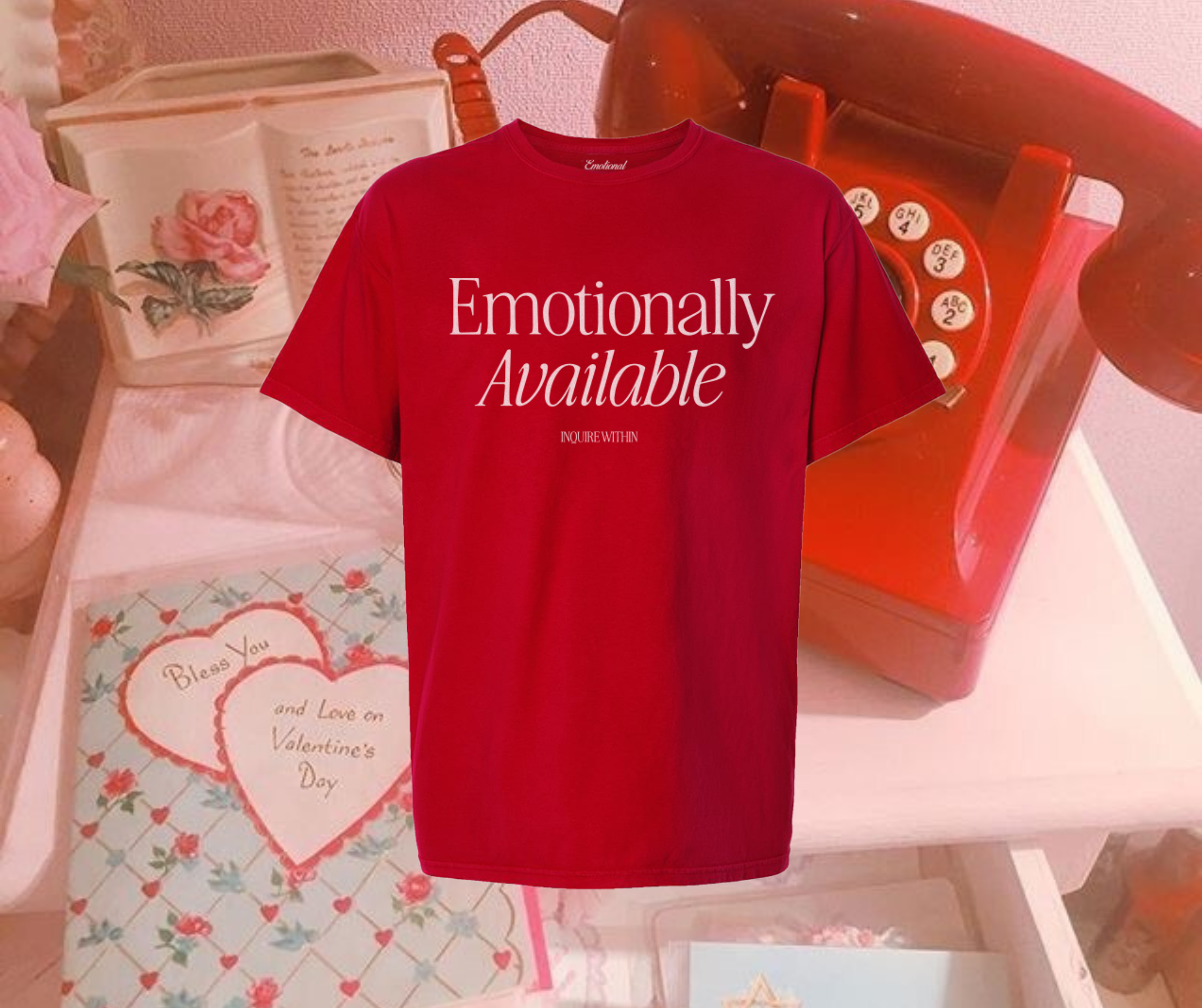 Emotionally Available Tee – Emotionalsupportco.com Emotionally Available Tee – Emotionalsupportco.com