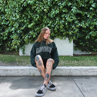 Emotional Crewneck | Forest Green